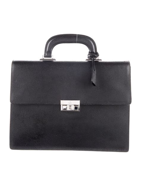 gucci replica briefcases|vintage black gucci briefcase.